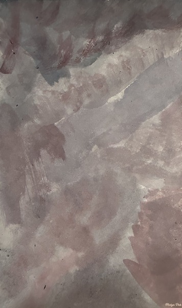Abstract Wash Watercolor Painting- After the Storm by Abstract Essentials