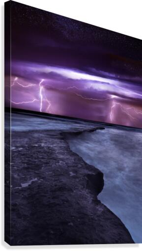 Light symphony Canvas Print