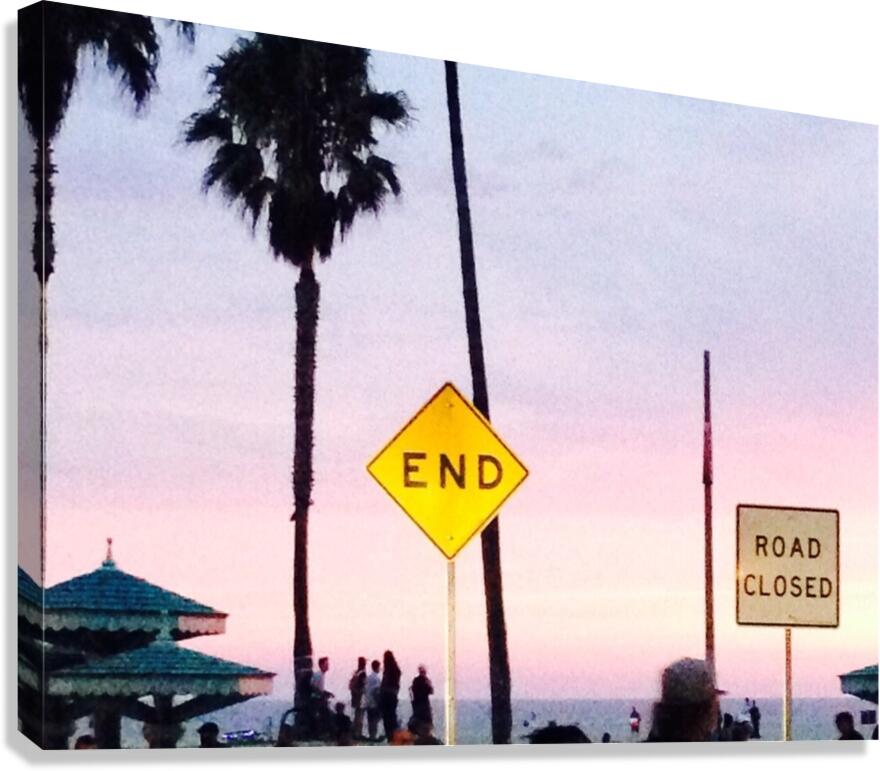 The End Canvas Print