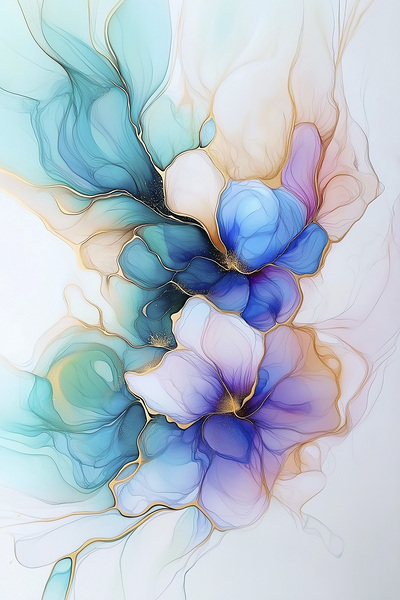 FLORAL 6 by PRESTIGE ABSTRACTS