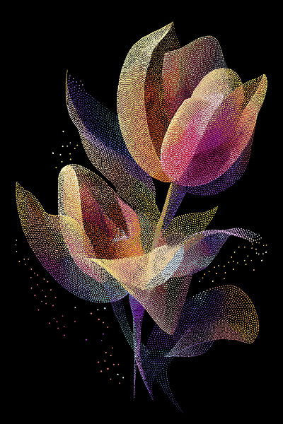FLORAL 32 by PRESTIGE ABSTRACTS