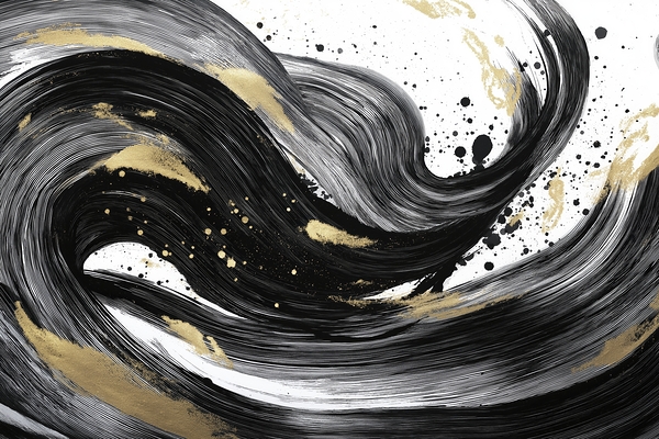 ORGANIC FLOW 25 by PRESTIGE ABSTRACTS