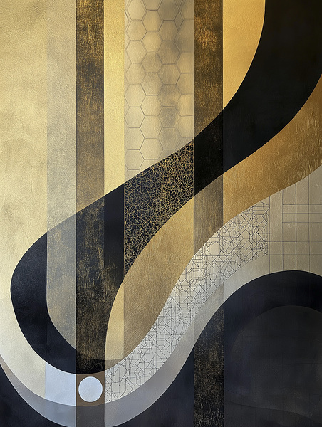 GEOMETRIC 34 by PRESTIGE ABSTRACTS
