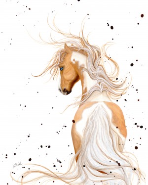 Palomino Pinto Horse