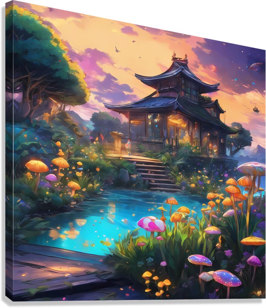 sunset  Canvas Print