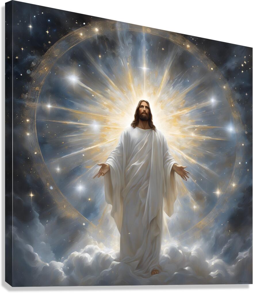 0 A mesmerizing portrayal of celestial beauty the Canvas Print