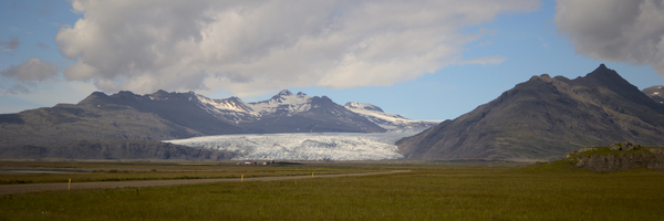 Glacier valley starting in Iceland by Jim Fitzpatrick