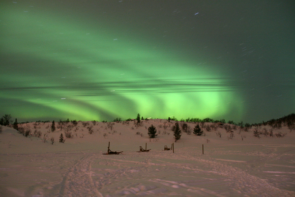 Aurora Borealis in remote Norway by Jim Fitzpatrick