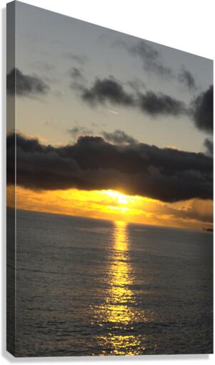 Icelandic Sunset Canvas Print