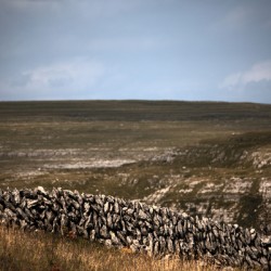 Stone wall in the west of Ireland
