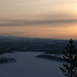 Morning Sun Kirkenes Norway