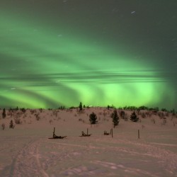 Aurora Borealis in remote Norway