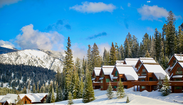 Big Sky Cottages Print