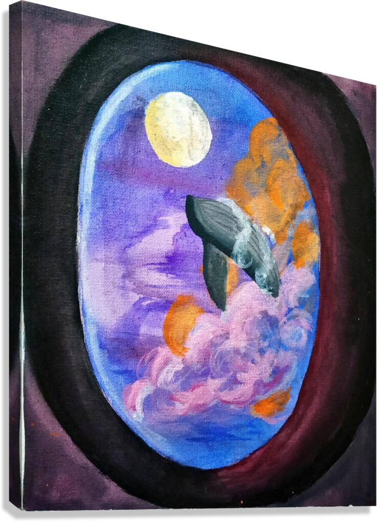 Window view Canvas Print