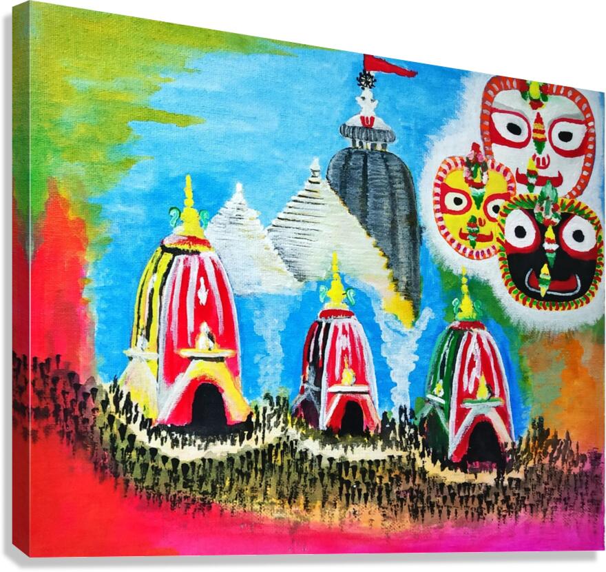 Jai Jagannath Canvas Print