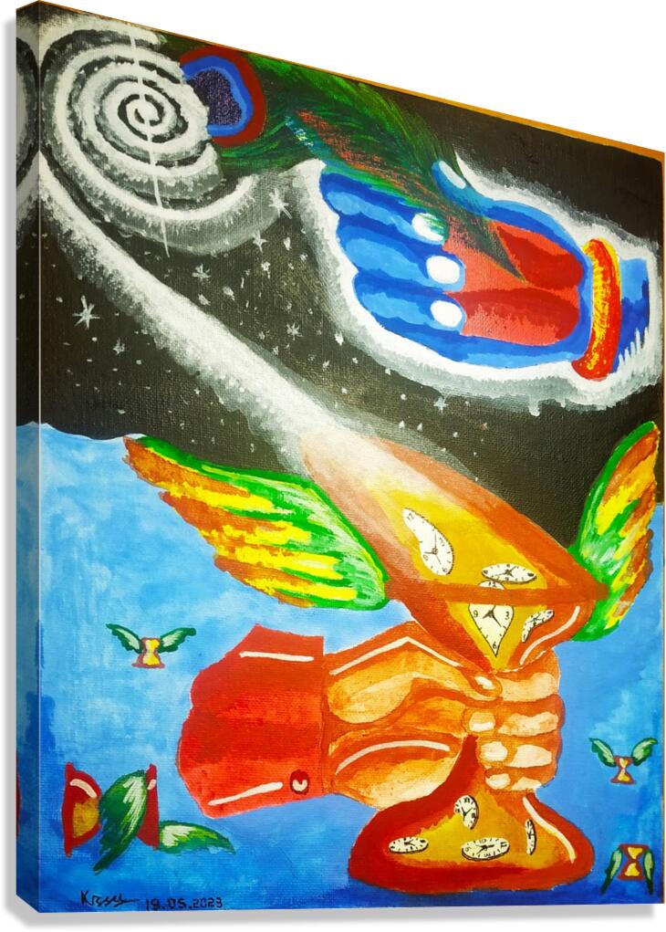 Space Time & Matter Canvas Print