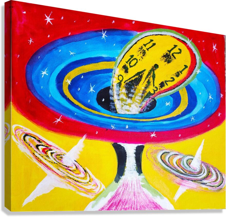 Space Time & Matter 3 Canvas Print