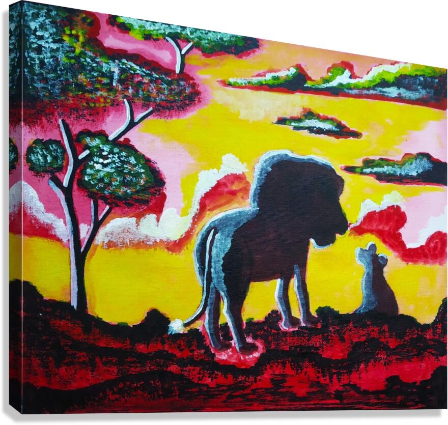 The Lion King Canvas Print