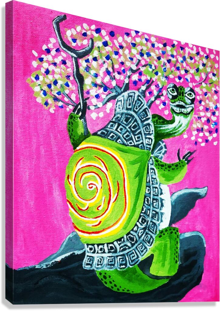 Grand Master Oogway Canvas Print