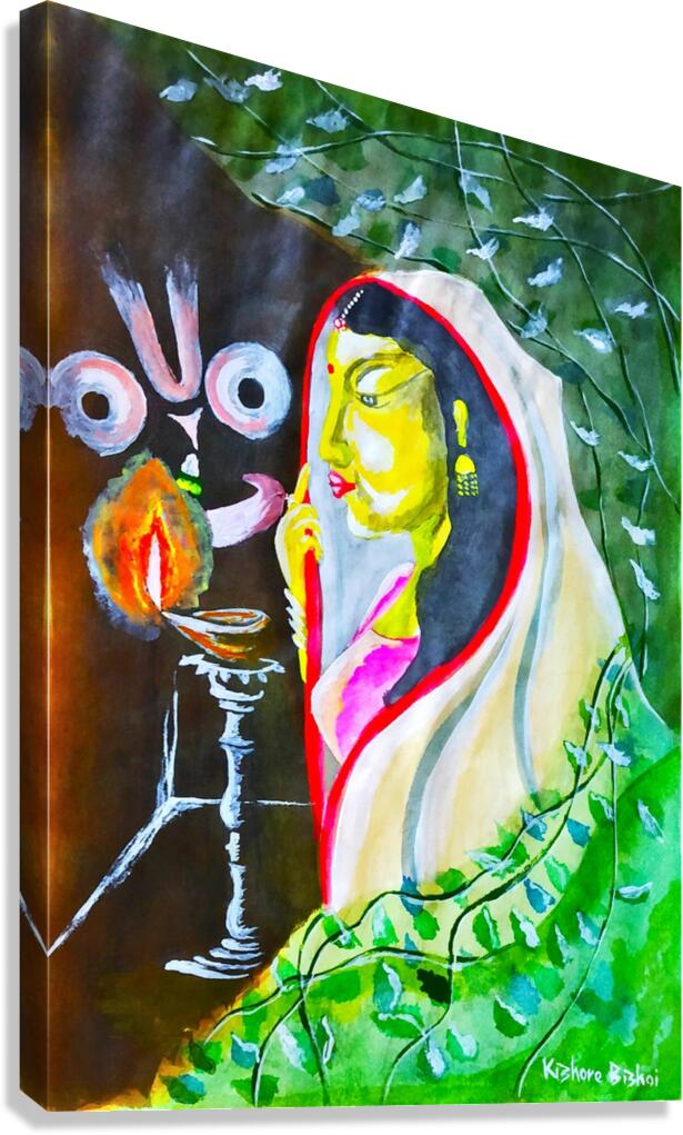 Devadasi3 Canvas Print