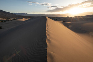 Mesquite Flat Sunset