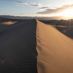 Mesquite Flat Sunset