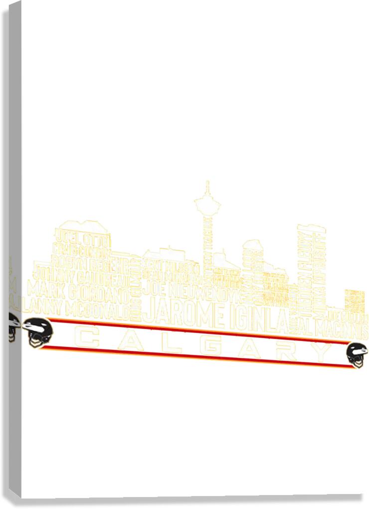 Calgary Flames 8 Canvas Print