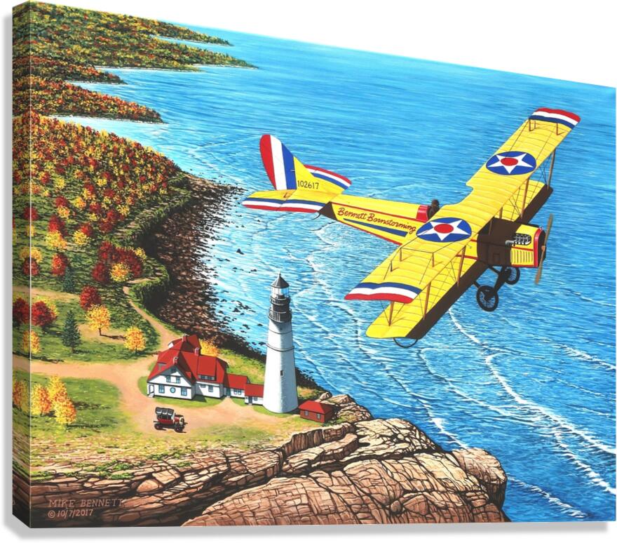 Bennett Barnstorming Canvas Print