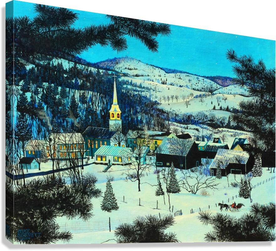 Silent Night    Canvas Print