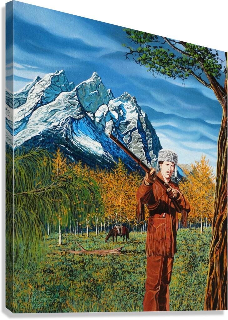 Mountain Man  Canvas Print