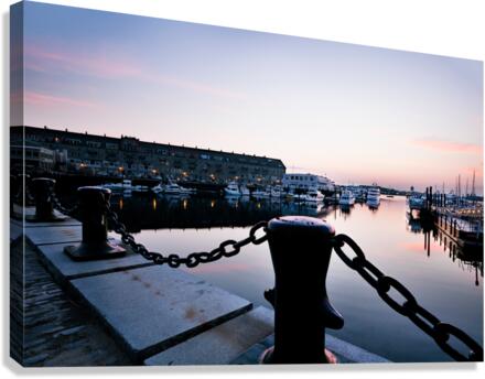 Boston Harbor Canvas Print