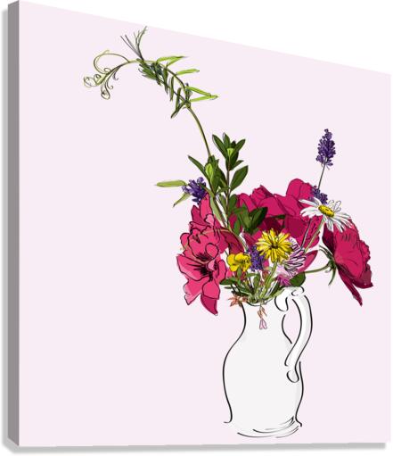 Spring flowers Canvas Print