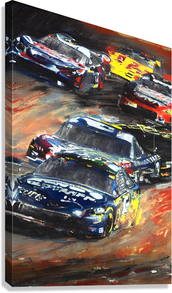 Champagne Lap Canvas Print