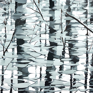 Birch Reflection