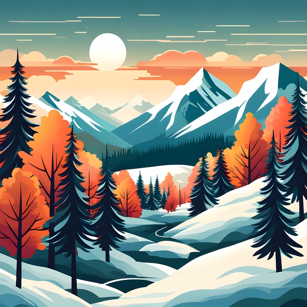 Mountain Reverie Print