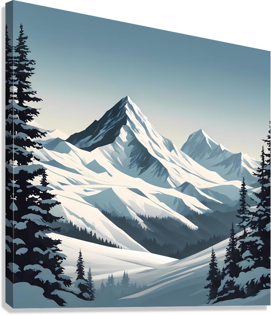 Eternal Winter Canvas Print