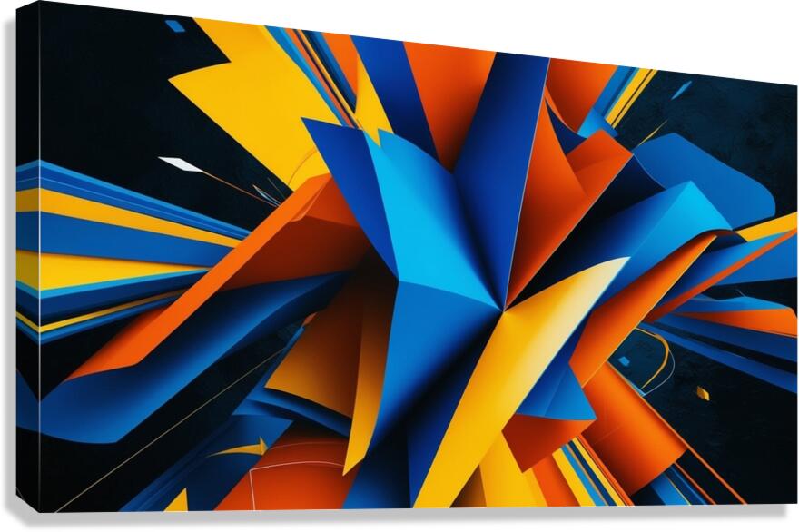 Sunset Metropolis Canvas Print