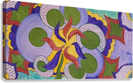 Beyond the surface Canvas Print