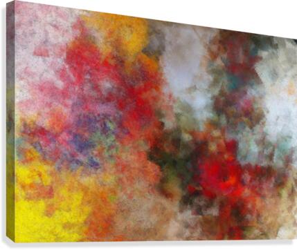 Winter Roses Canvas Print