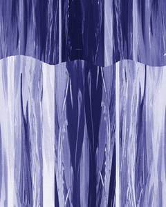 Abstract Watercolor Very Peri Purple Blue Decor XI