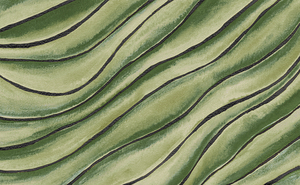 Abstract Watercolor Ocean Waves Art 7