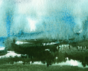 Abstract Watercolor Artwork Fantasy 4