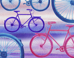Bicycles Collection I Artist Irina Sztukowski