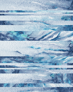 Art Purple Rain Abstract Watercolor Decorative Ar