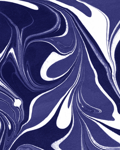 Abstract Art Deco Flowers And Leaves Purple B 1666101486.3352