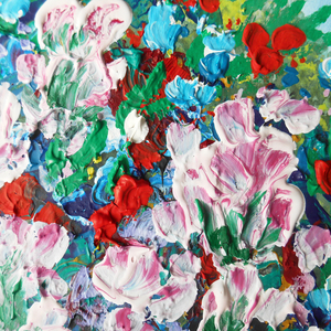 Abstract Flowers Watermedium 44