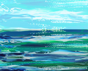 Abstract Watermedium 50