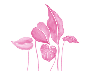 Art Botanical Foliage Tropical Paradise Leave 1666056223.4235