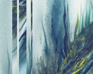 Art Mystical Splash Of Rain Abstract Watercoljpg