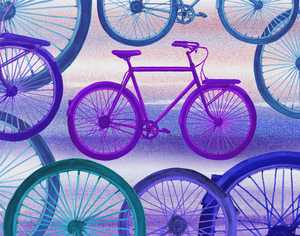 Bicycles Collection III Artist Irina Sztukowski.j
